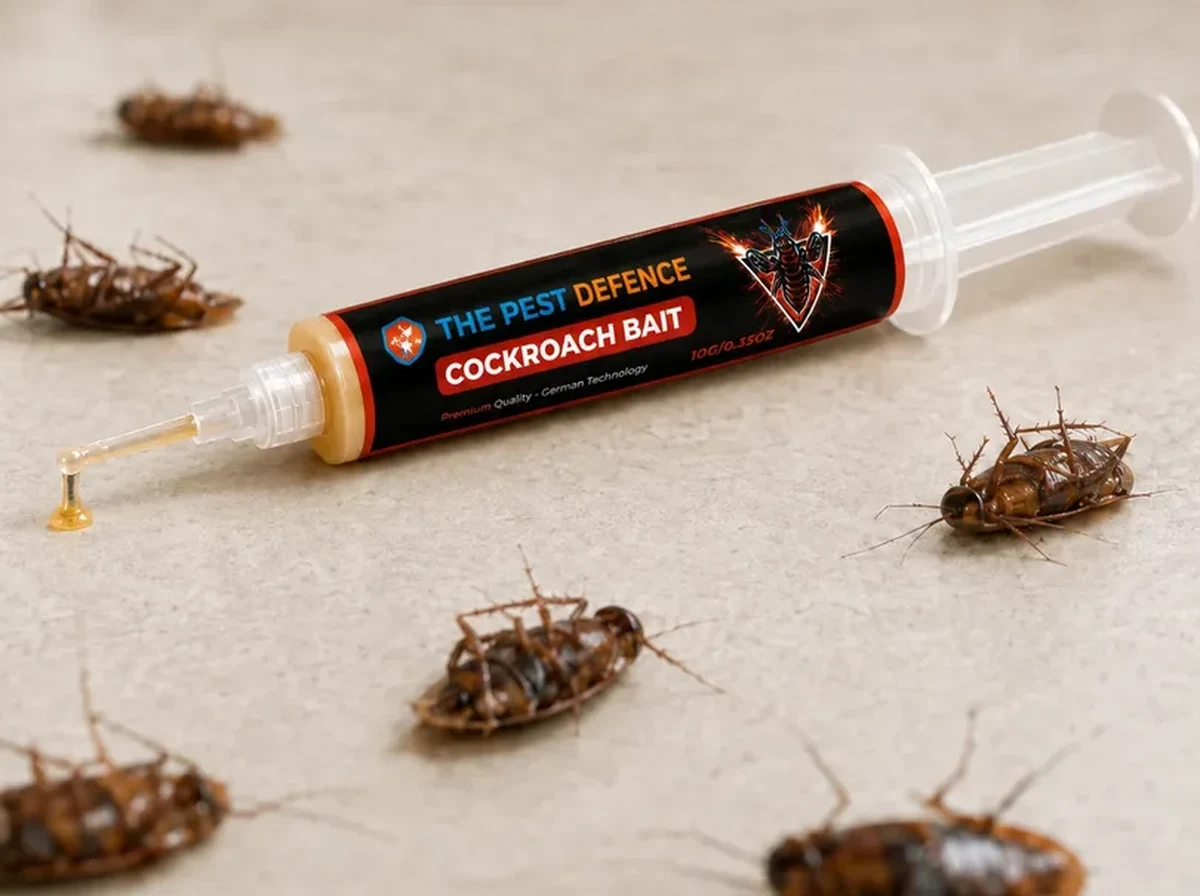 Pest Defence Cockroach Bait Gel Syringe